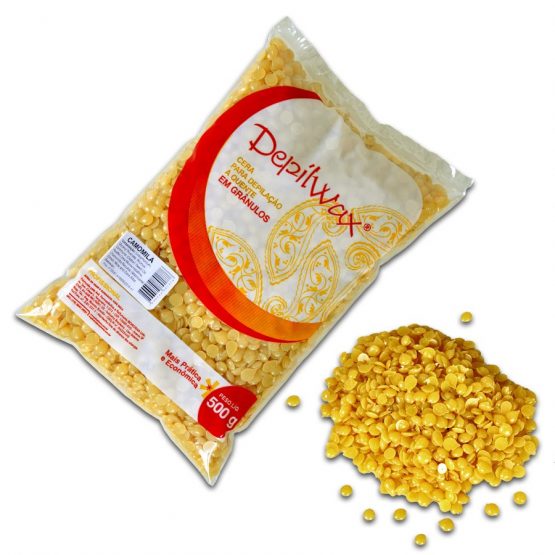 Cera a Quente em Grânulos Camomila - 500g
